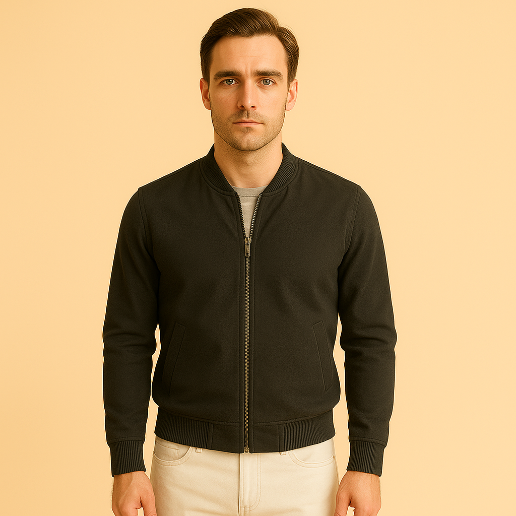 Hellemode | Men – Classic Bomber Jacket – Modern Everyday Style