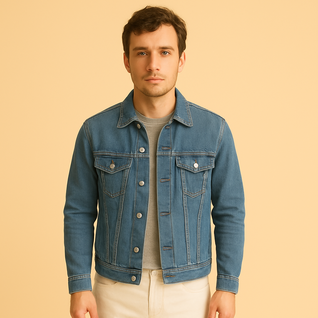 Hellemode | Men – Denim Jacket – Classic Everyday Essential