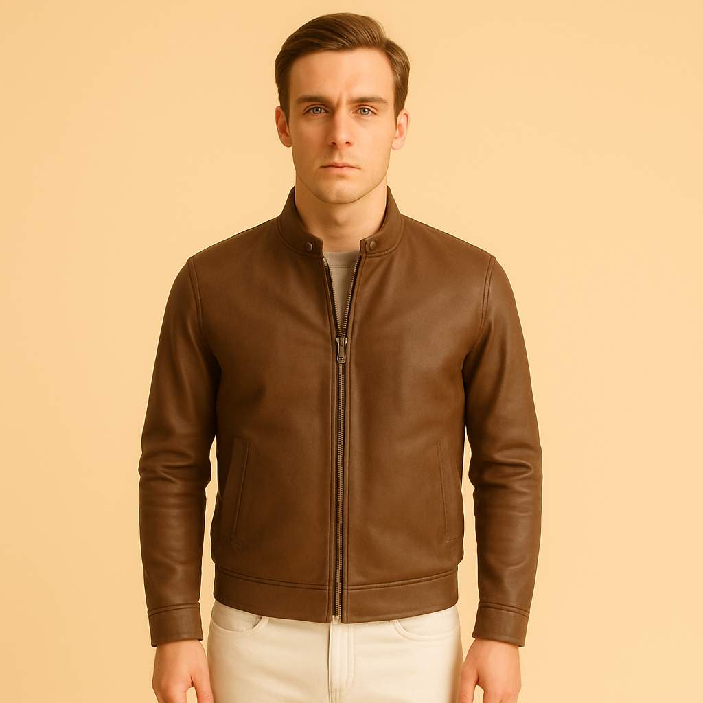 Hellemode | Men – Leather Jacket – Refined Timeless Appeal